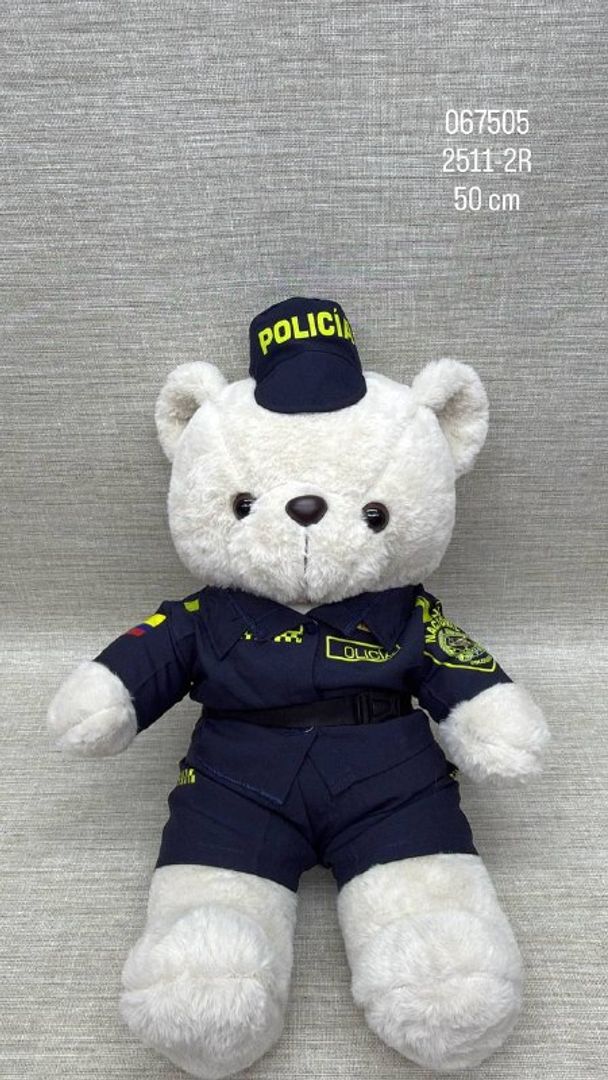 OSO POLICÍA 50 CM