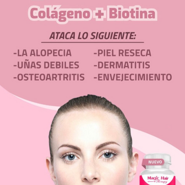 Imagen del producto Vitaminas De Biotina y Colageno magichair 