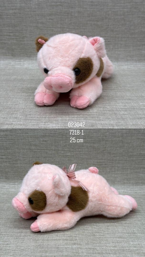 CERDITO ACOSTADO DE 25 CM