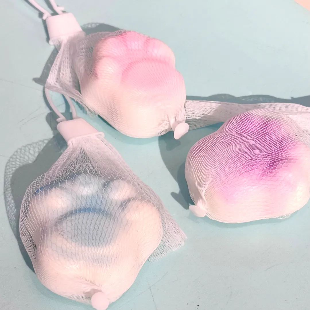 Squishy textura masmelo huella 