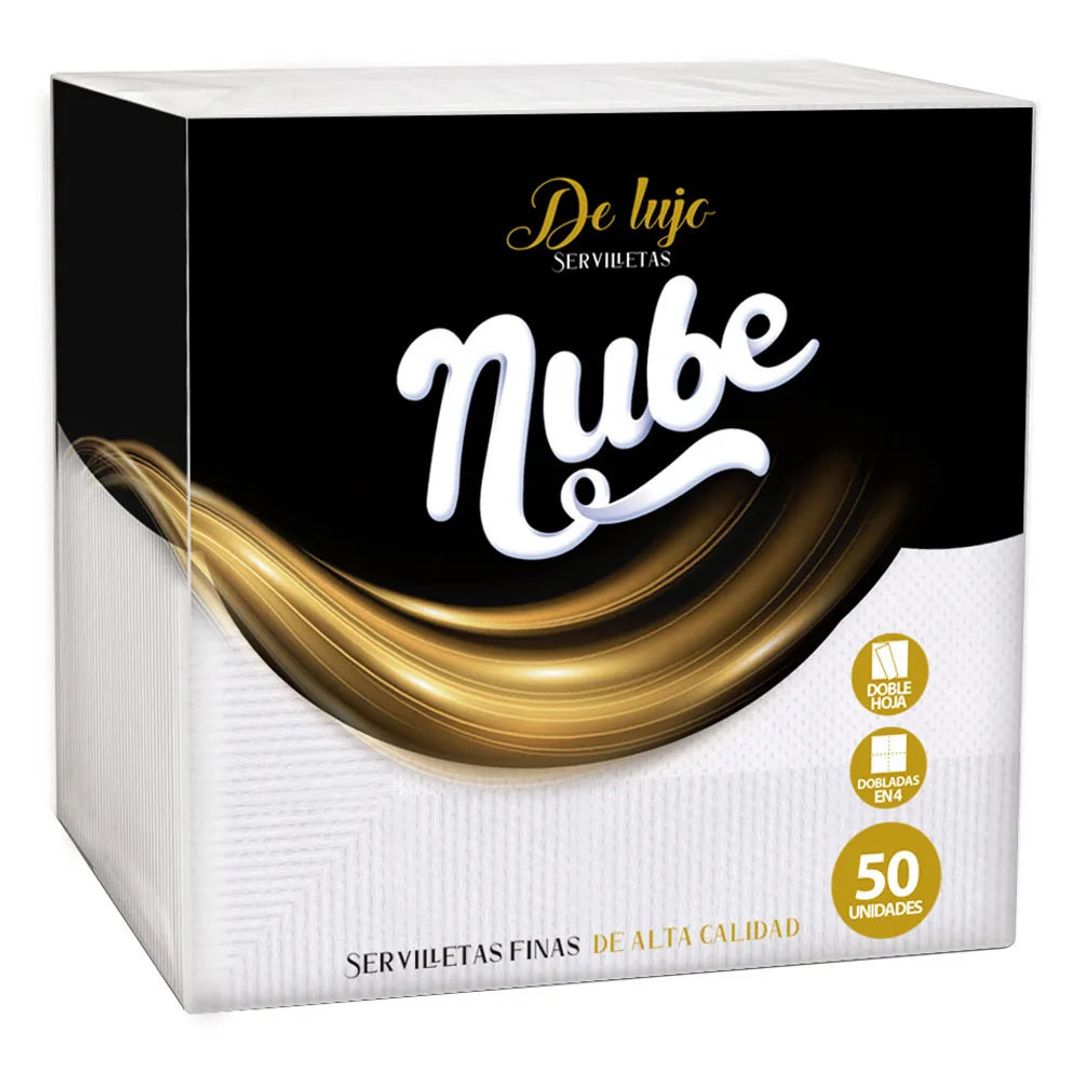 SERVILLETA BLANCA DE LUJO NUBE*50