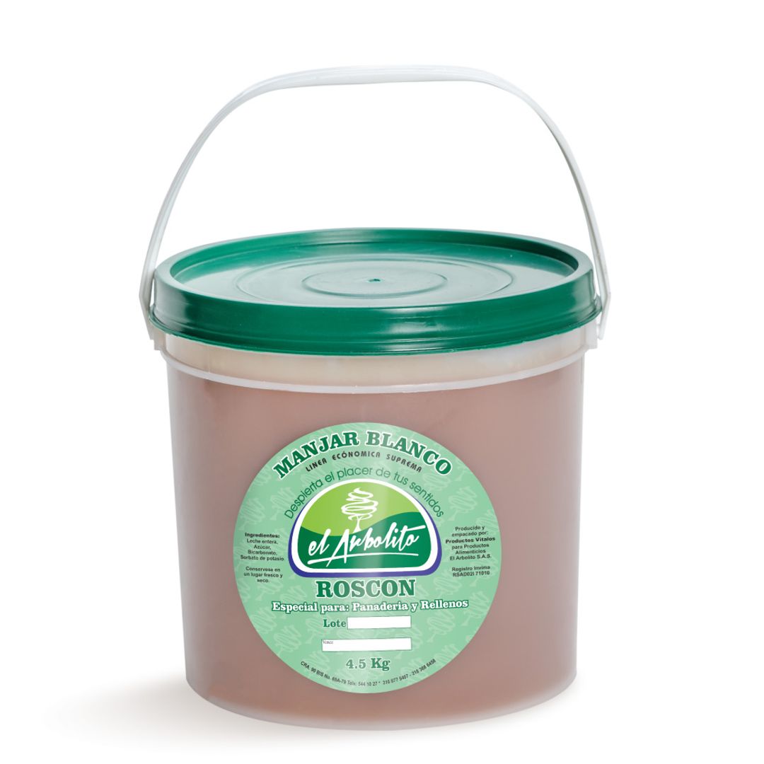MANJAR BLANCO EL ARBOLITO*4.5KG