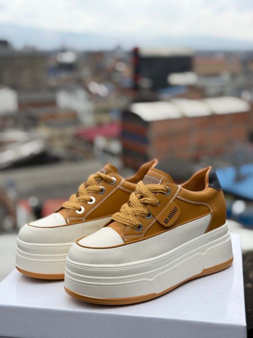 TENIS YELLOS PLATFORM