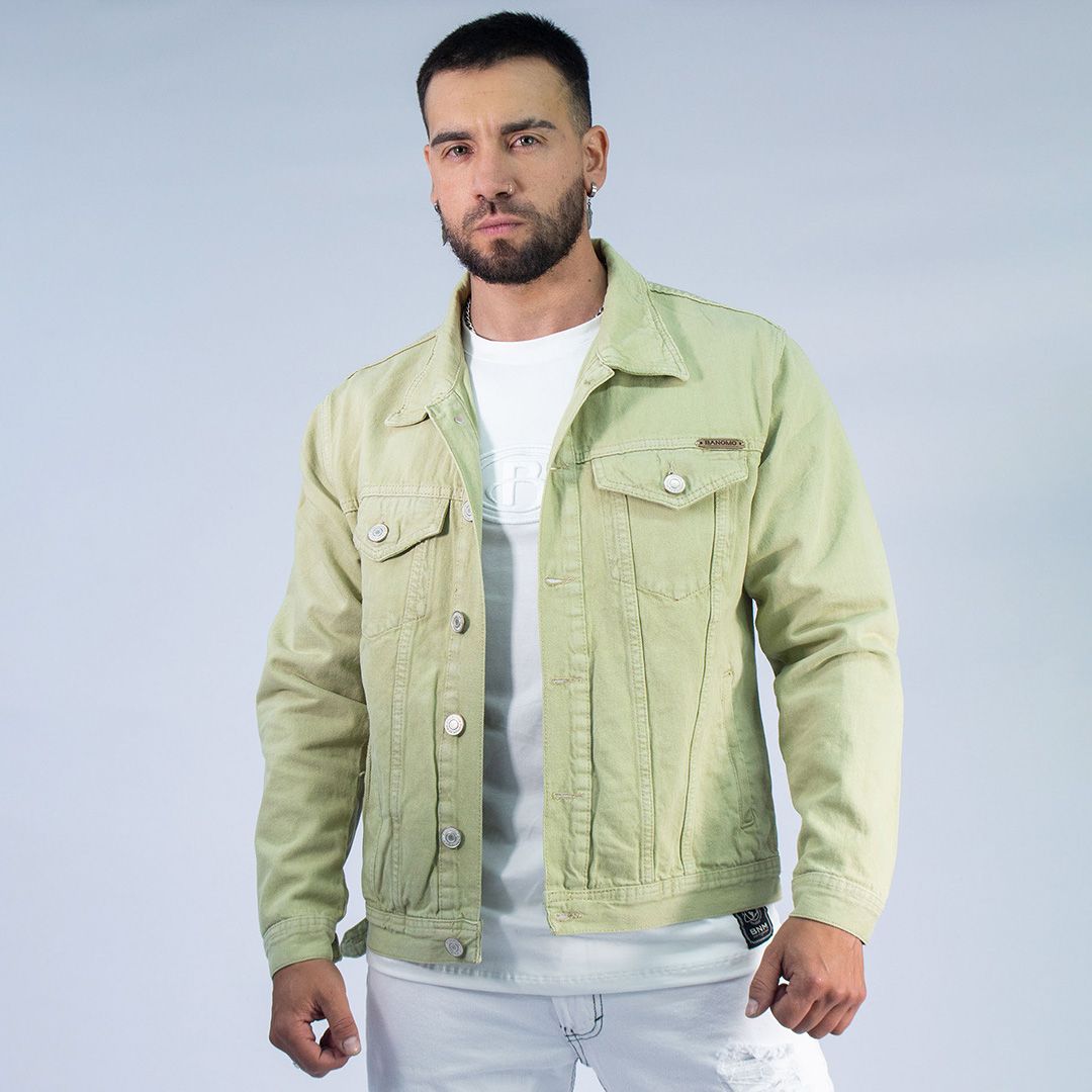 CHAQUETA SLIM CLASICA VERDE 