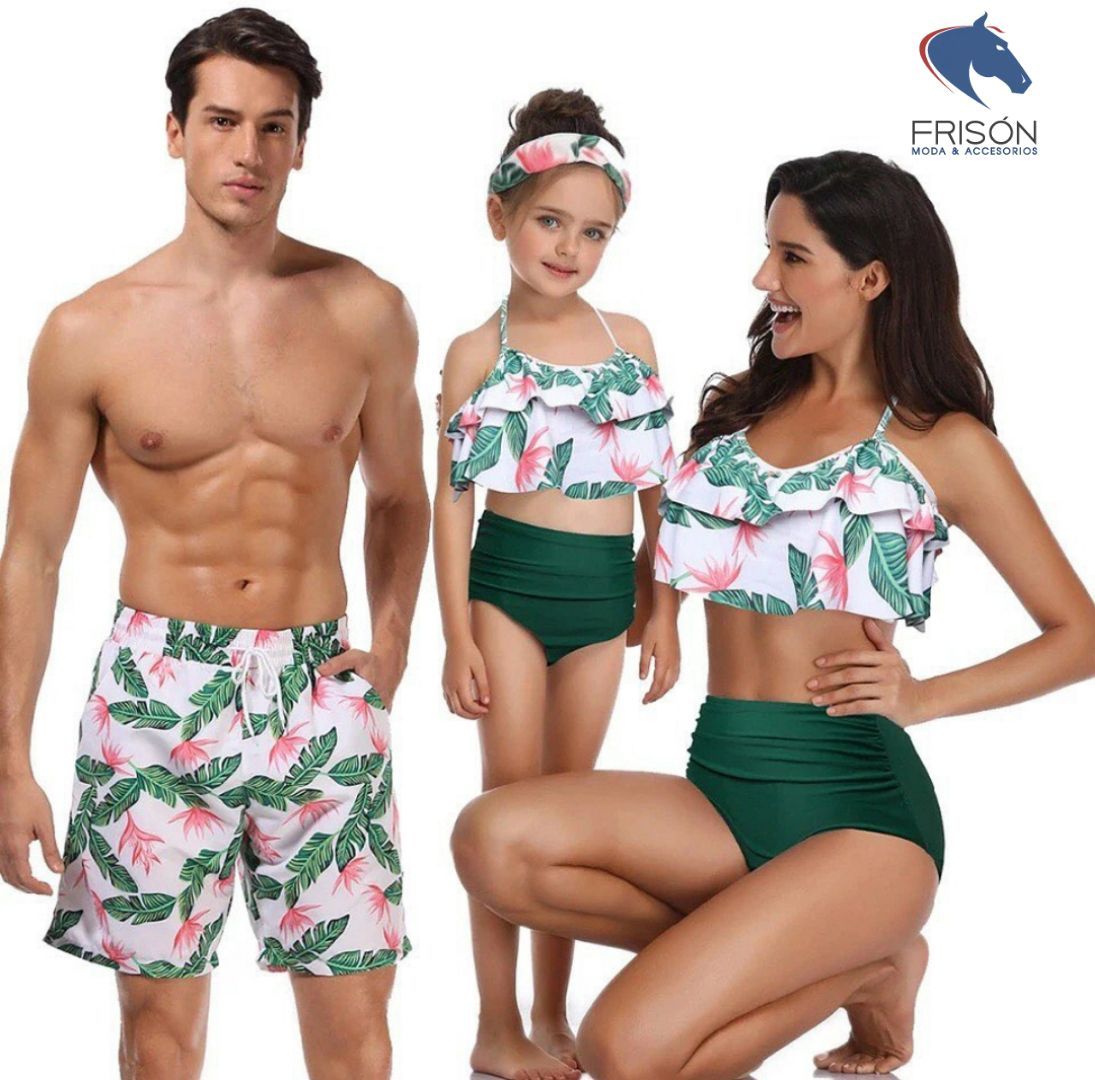 Vestidos de baño familiar 