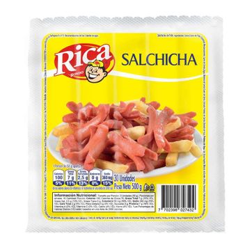 Imagen del producto SALCHICHA RICA*500G