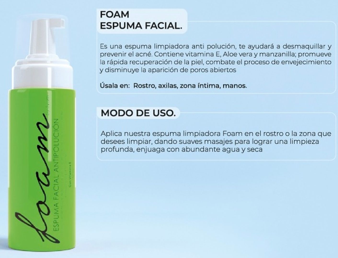 FOAM FACIAL