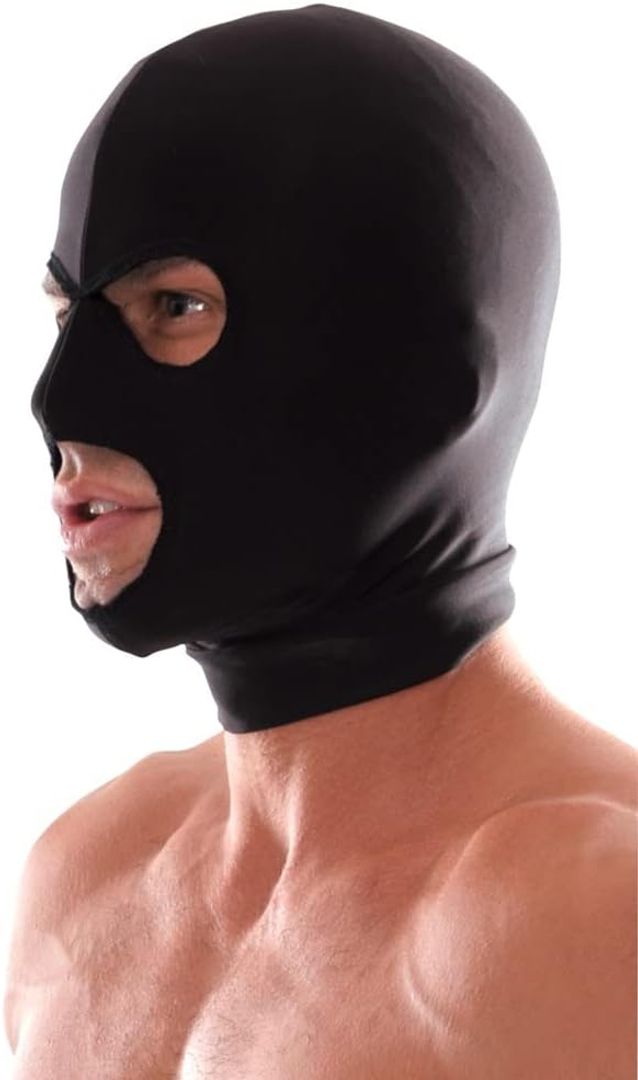 CAPUCHA CON OJOS Y BOCA ABIERTOS 