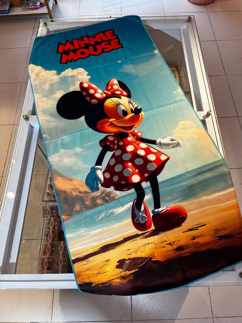 Toallas grandes Mickey y Minnie 