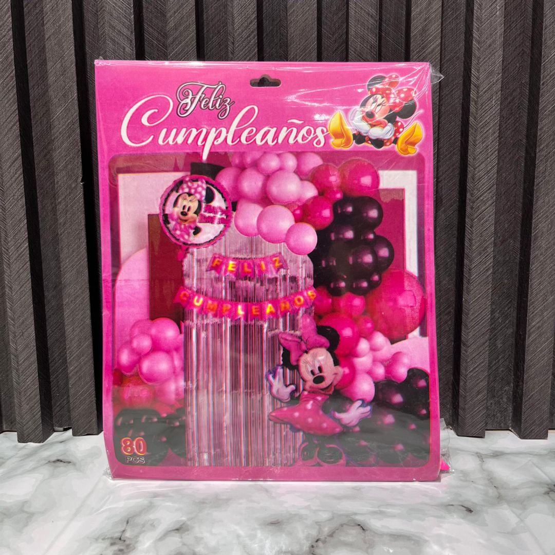 ARCO DE GLOBOS MINIE