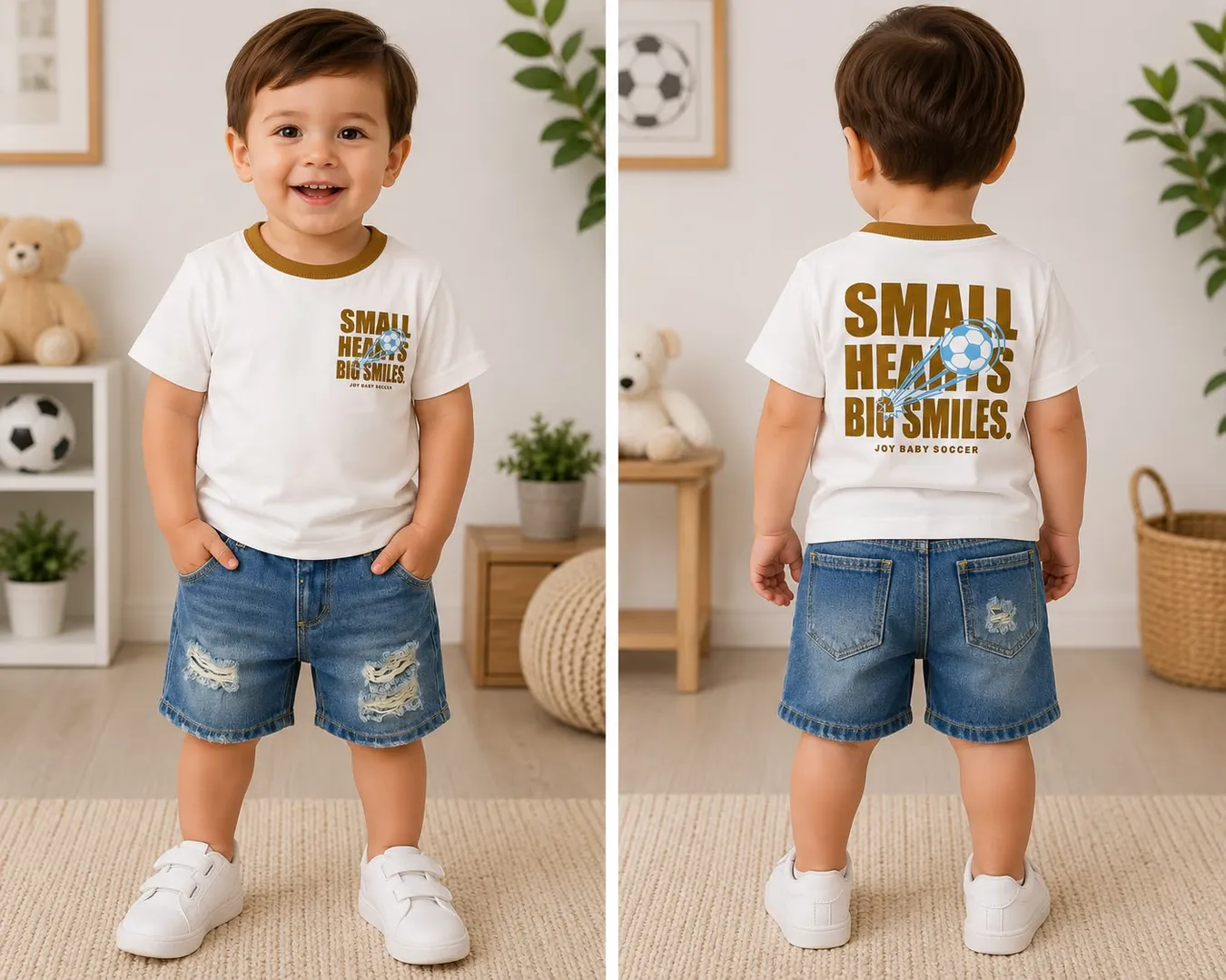 Conjunto bermuda bebito