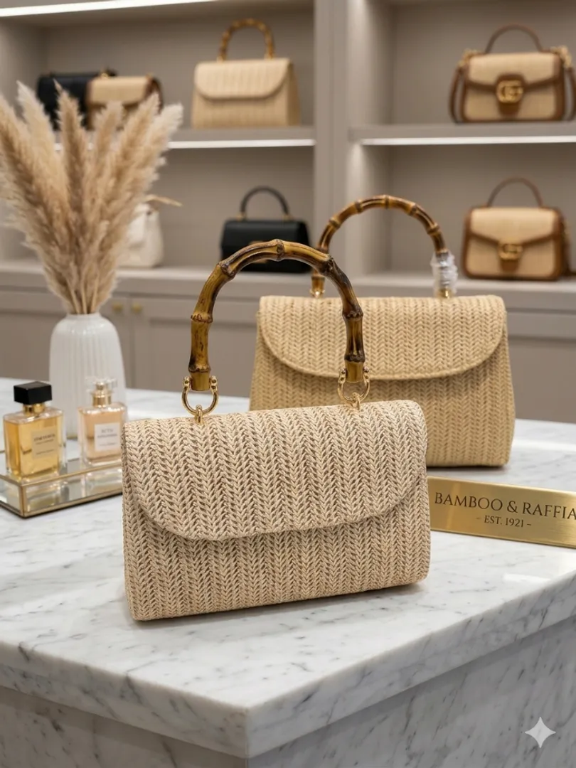 Bolso tejido veranero 