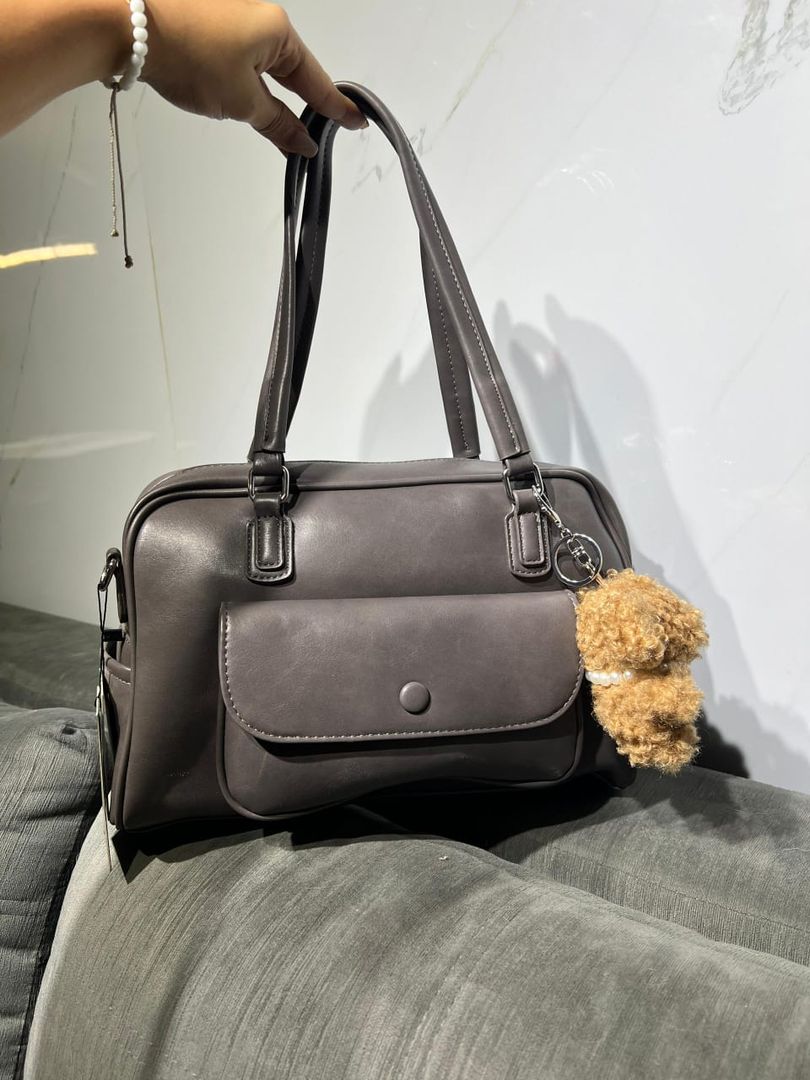 CARTERA CON DIJE DE PELUCHE 