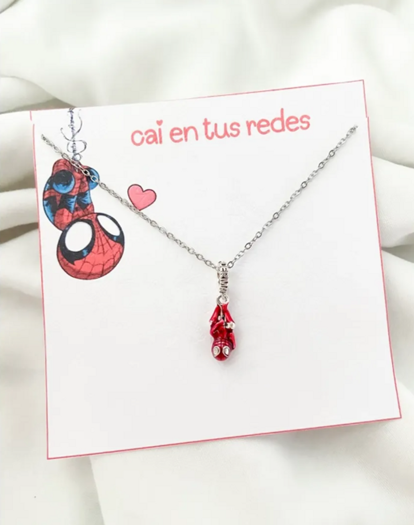 CADENA CHARM SPIDERMAN 