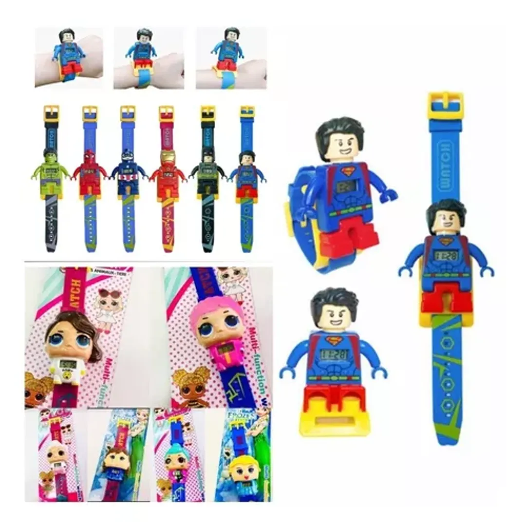 Reloj infantil figuras digital