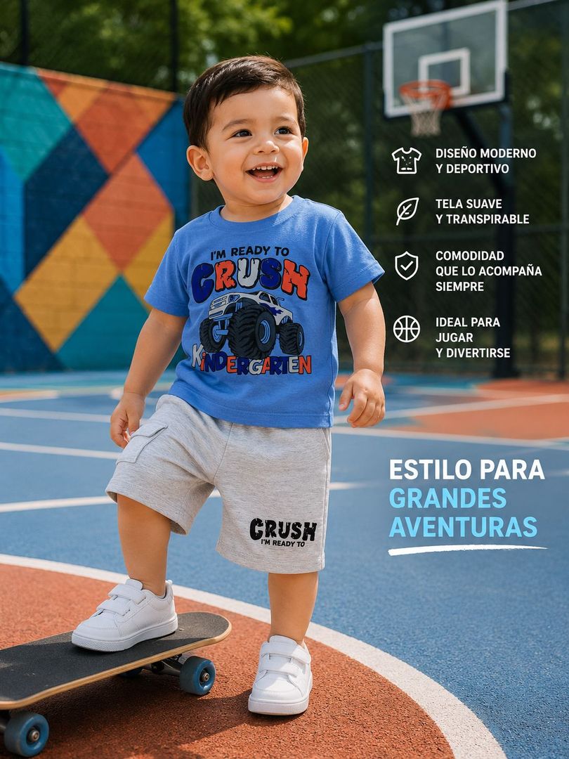 CONJUNTO DEPORTIVO CORTO BEBITO