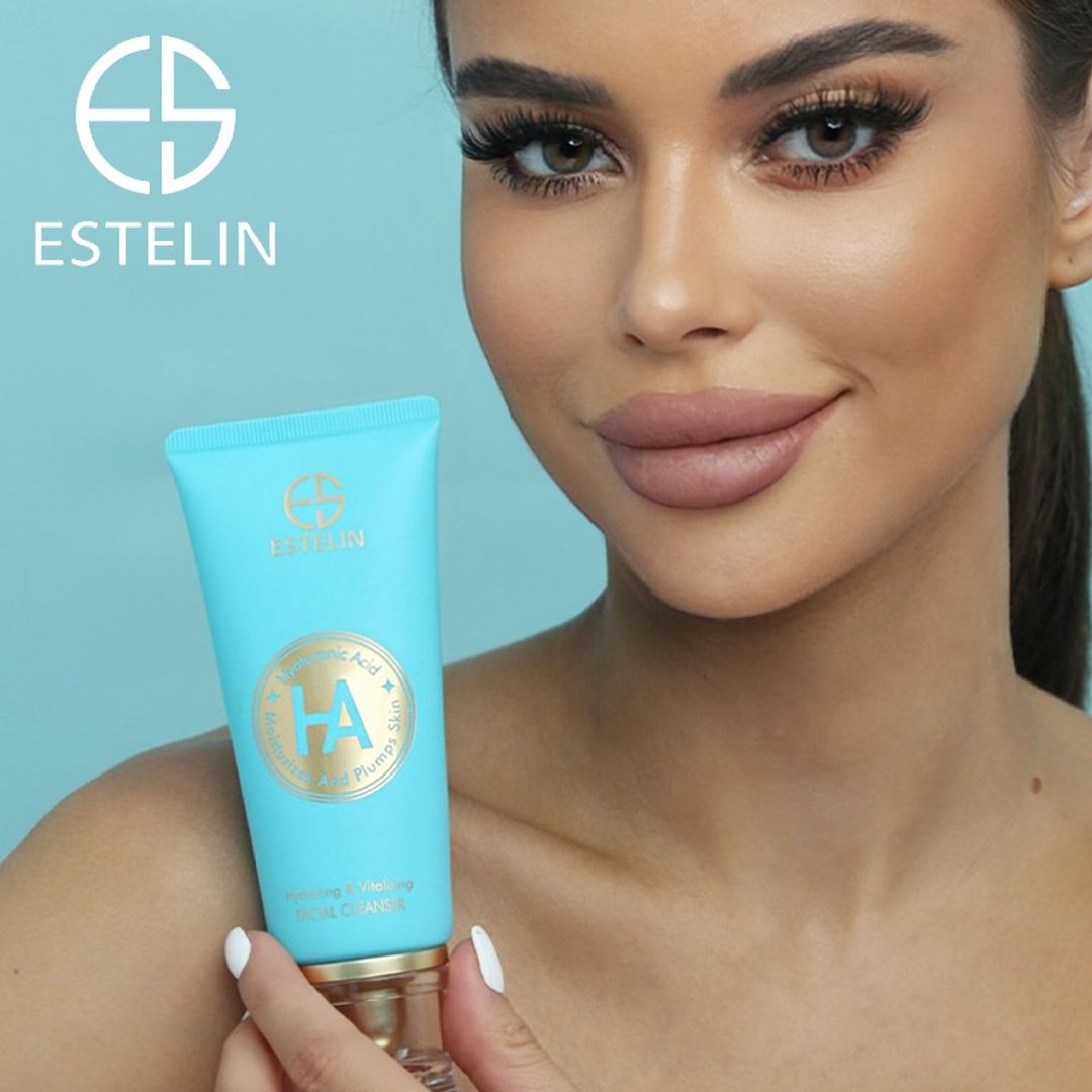 Jabon facial de acido hialuronico Estelin