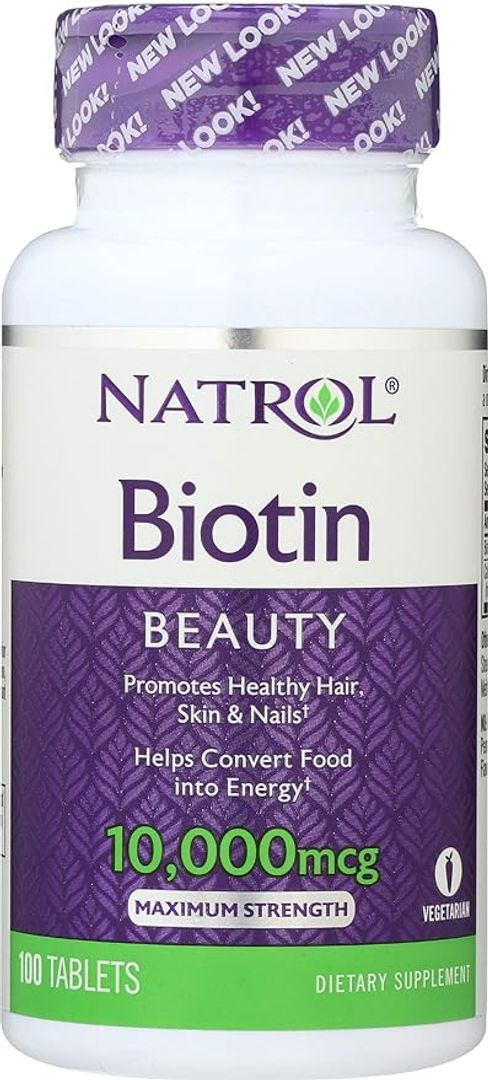 Biotin 10000 Mcg, 100 Tabletas Natrol 
