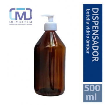 Imagen del producto DISPENSADOR VIDRIO 500ml/ VALVULA CREMERA