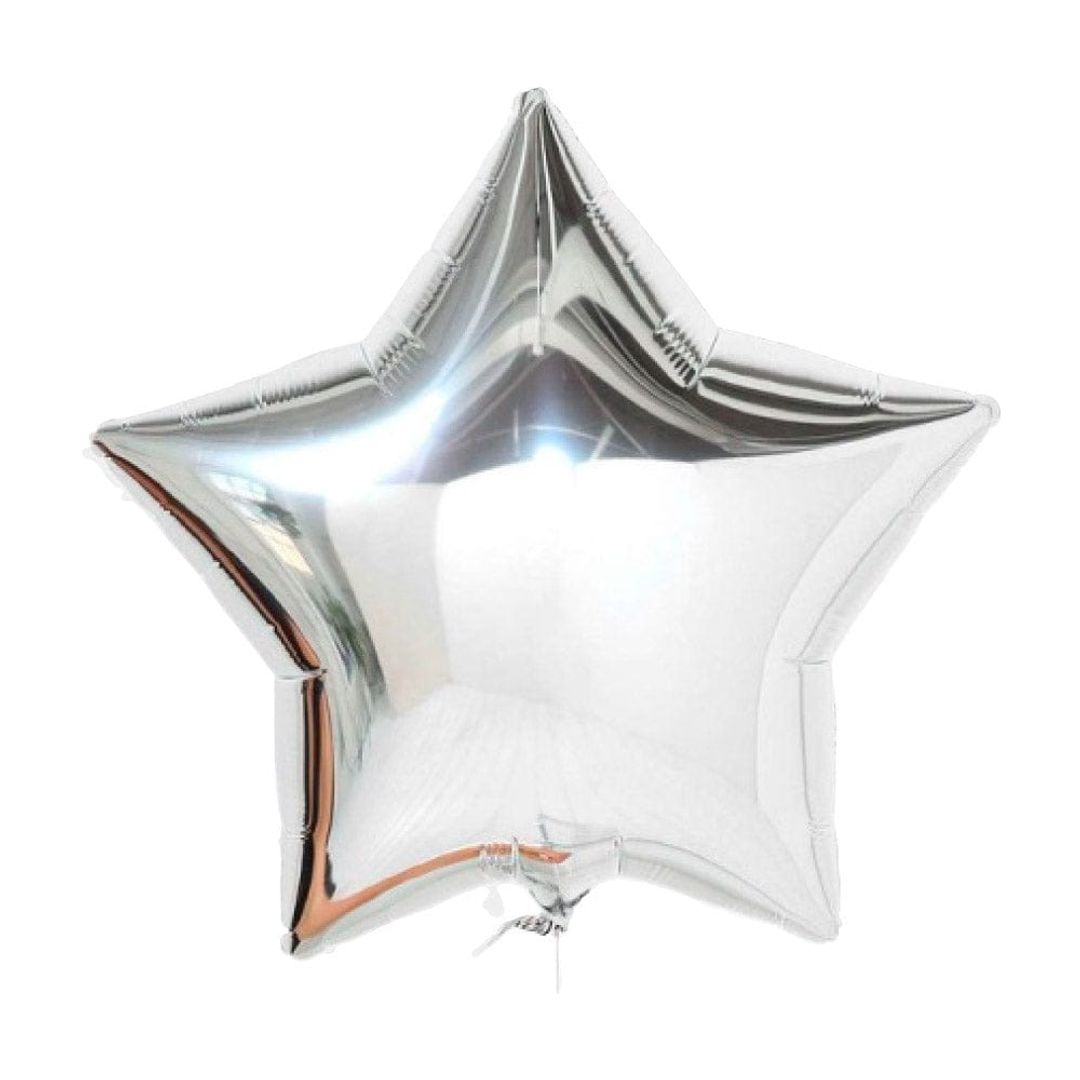 GLOBO FOIL ESTRELLA 18' SURTIDO PAQUETE X 12 UNIDADES
