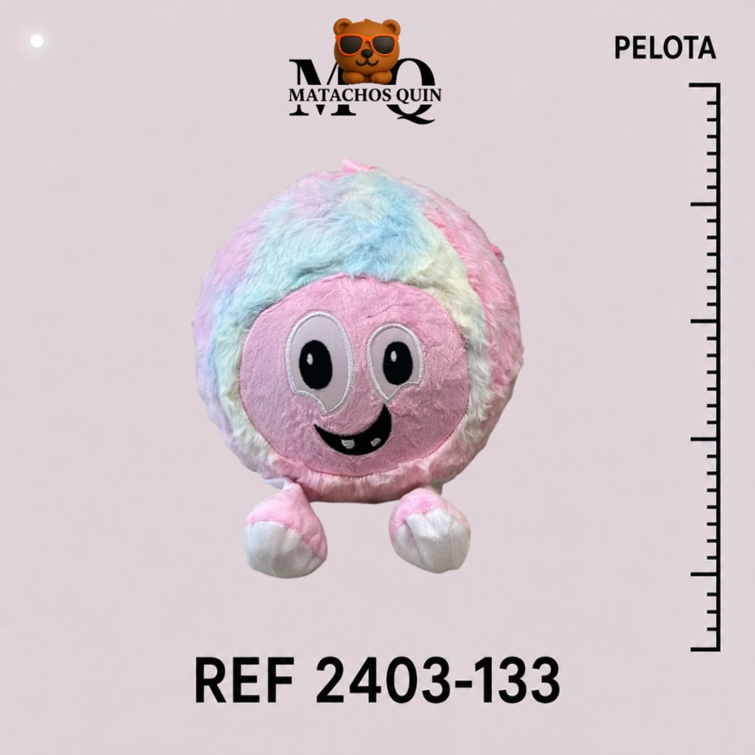 PELOTA DE PELUCHE SURTIDA