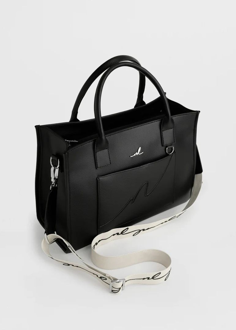 SHOPPER CERDEÑA NEGRO