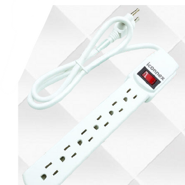 Imagen del producto MULTITOMA 6 TOMAS BLANCA 14AWG ICONNEX