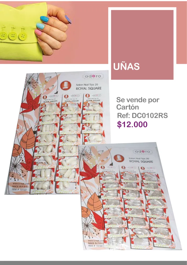DC0102RS Uñas