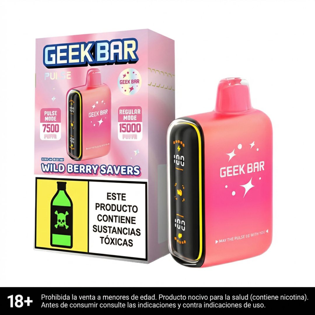 Geek Bar Pulse Wild Berry Savers 15.000 Puffs
