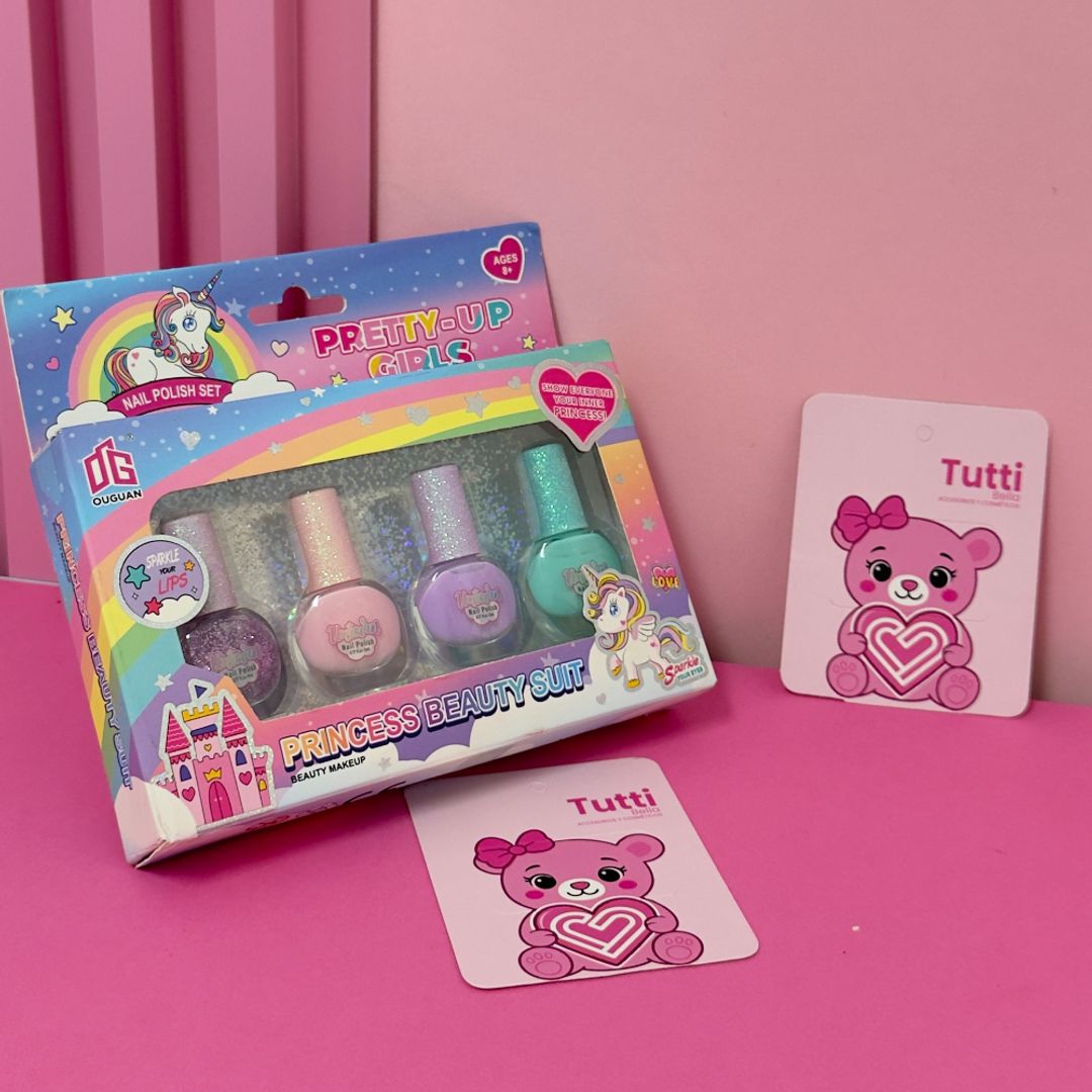 KIT DE ESMALTE INFANTIL 