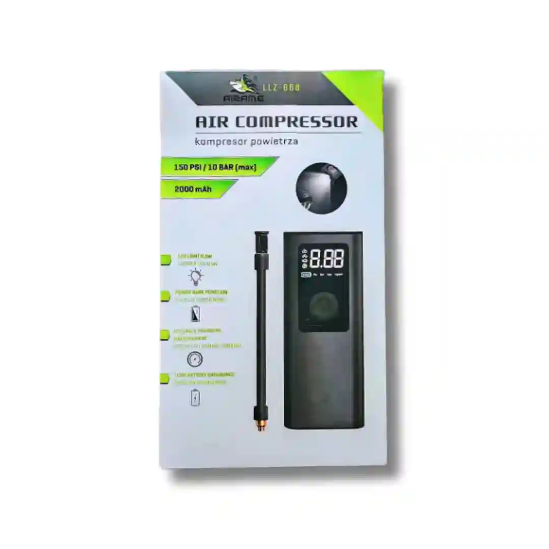 COMPRESOR DE AIRE PORTATIL INALAMBRICO LLZ-668
