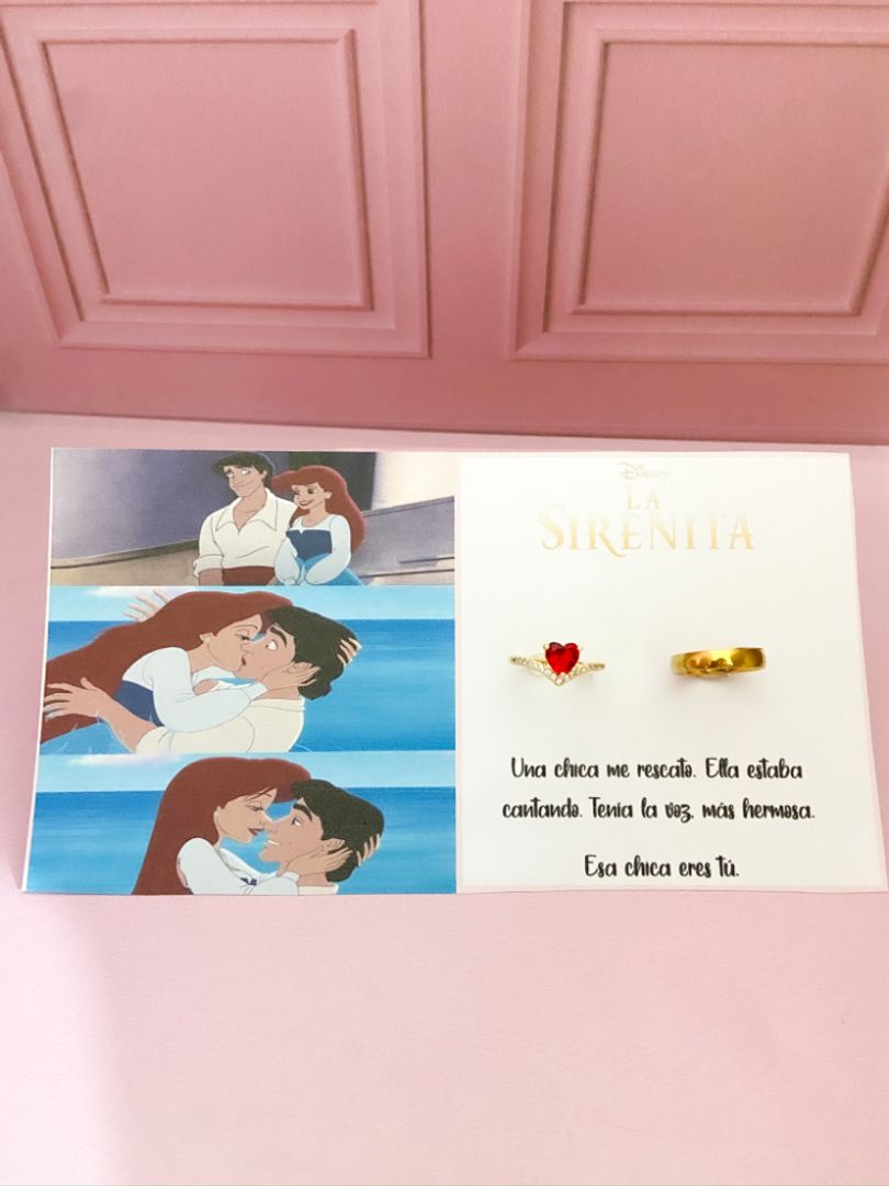 ANILLOS PAREJA SIRENITA