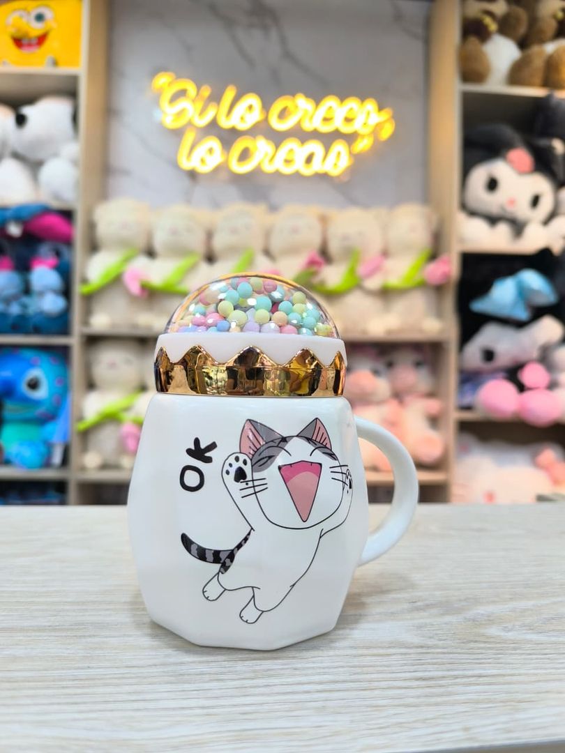 MUG GATOS TAPA NIEVE