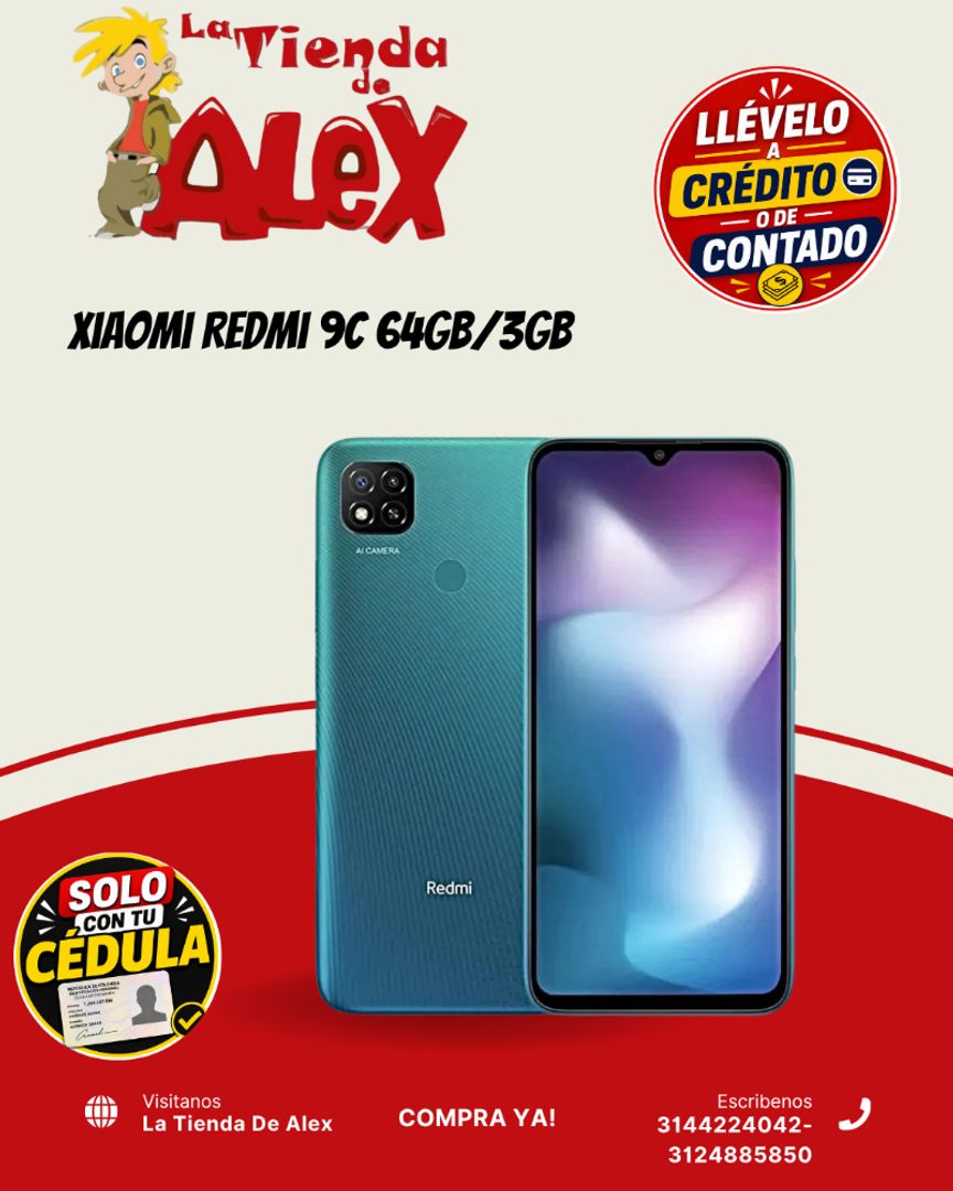 Xiaomi Redmi 9C 64GB/3GB
