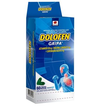 Imagen del producto DOLOFEN GRIPA SOB X 4 CAPS