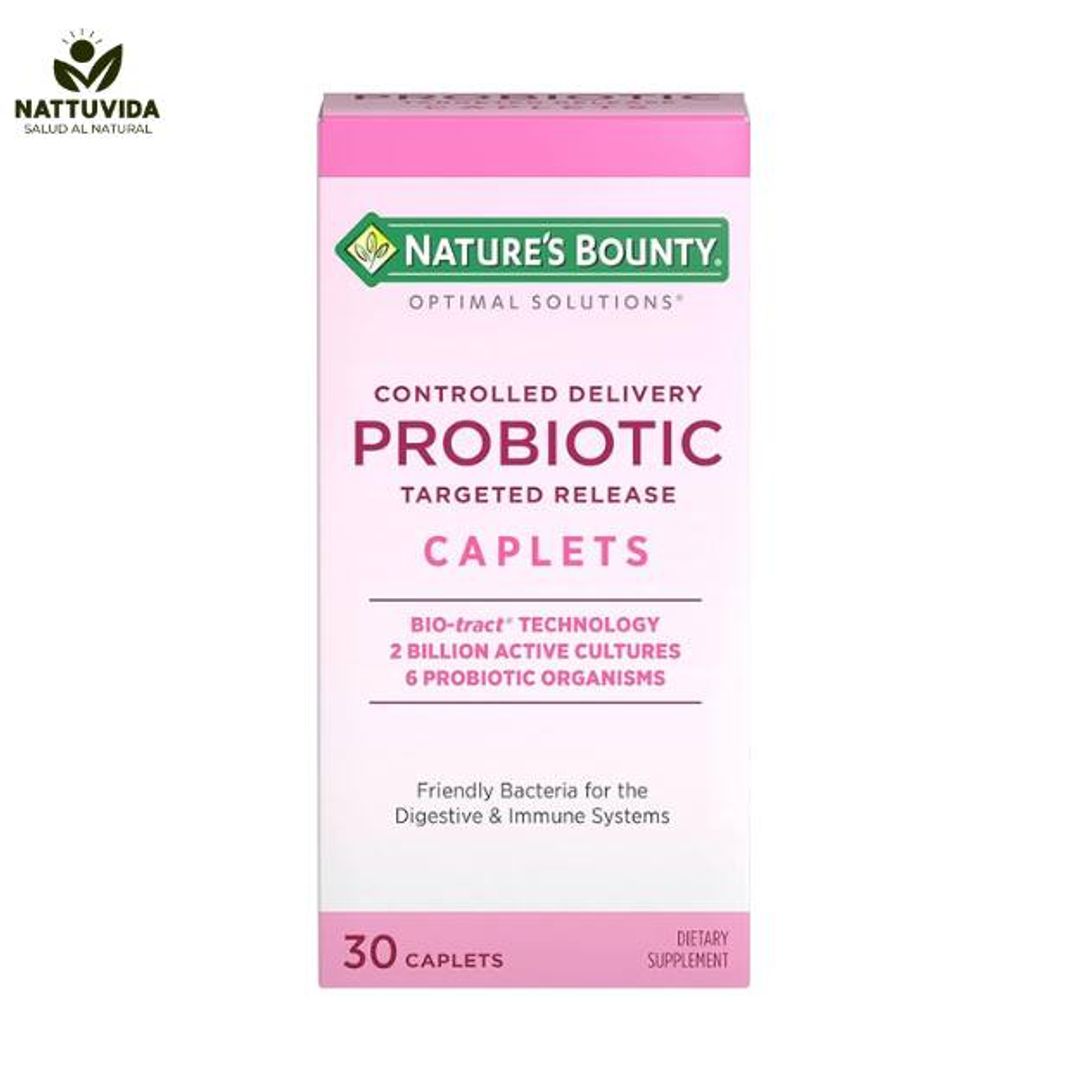 Probiotico Liberacion Controlada Natures Bounty