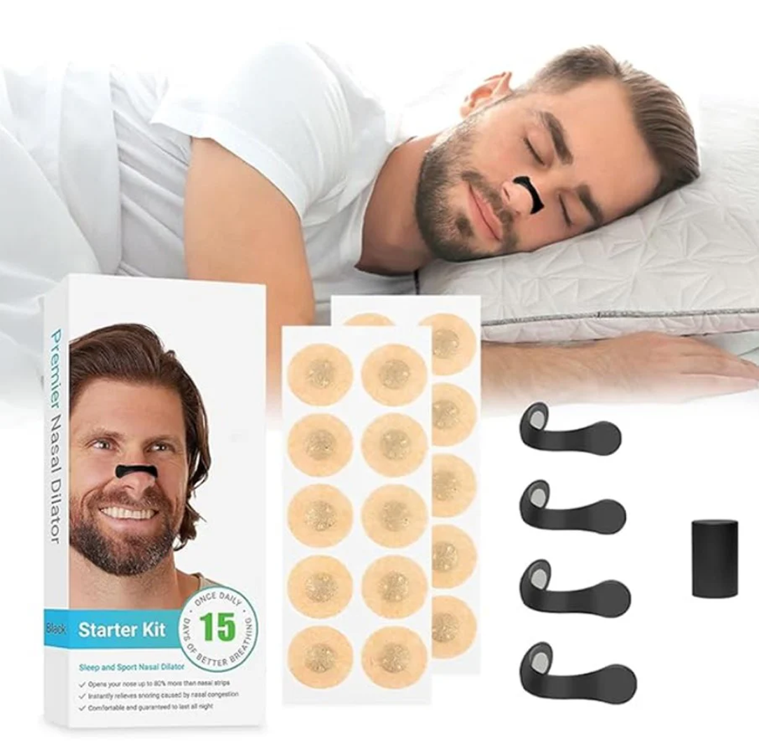 KIT TIRAS NASALES IMANTADAS ANTIRONQUIDO FK15-304