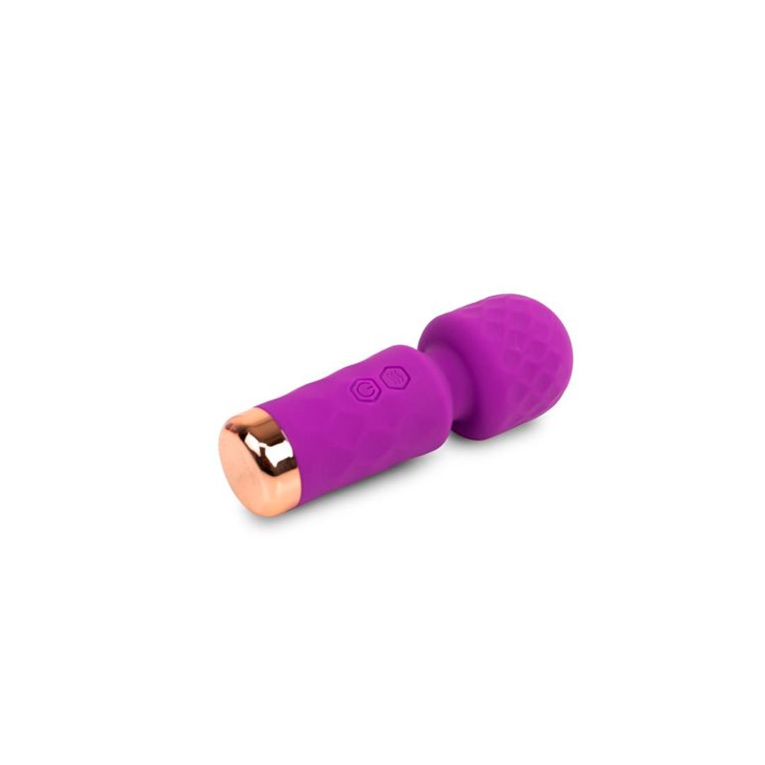 Mini masajeador y vibrador clitorial