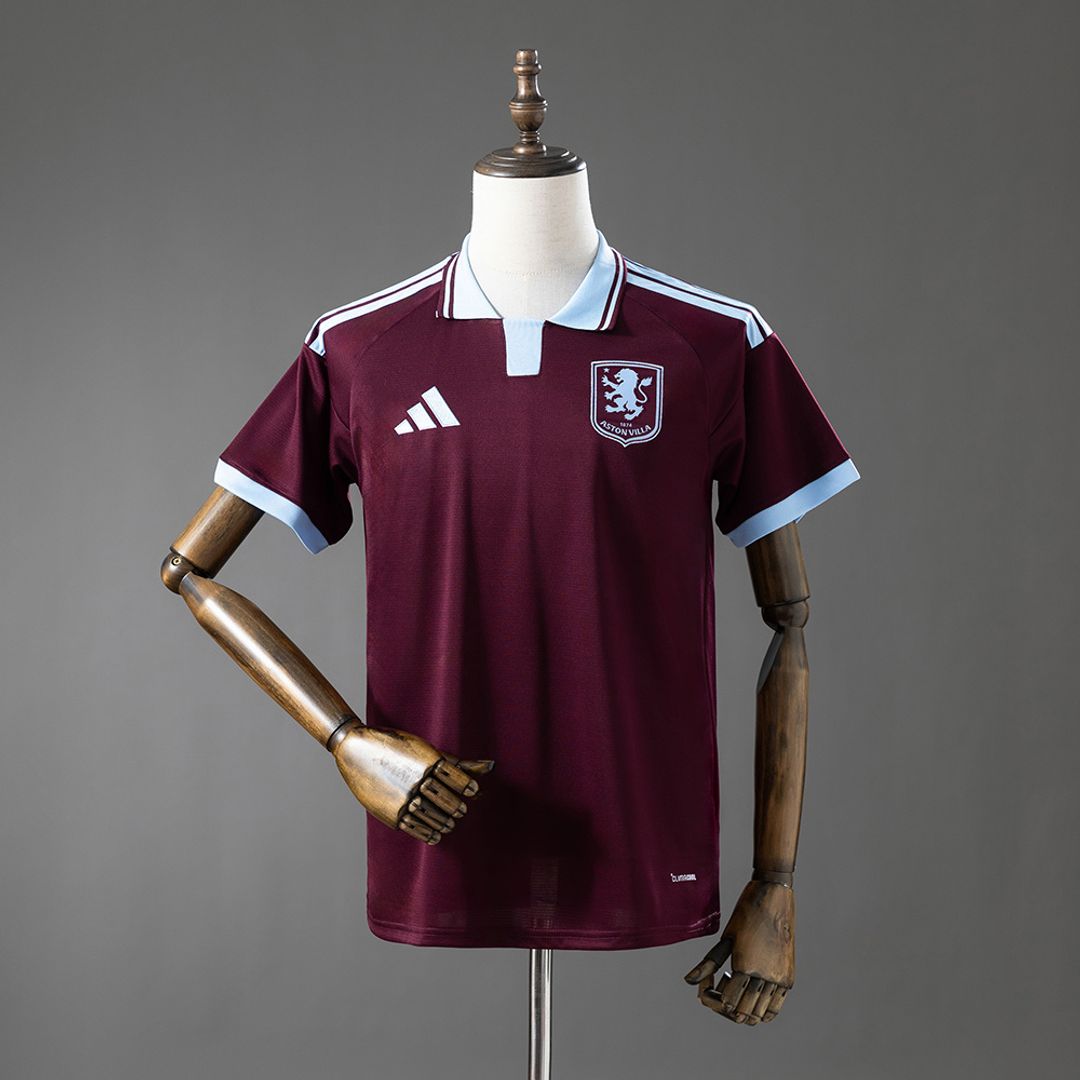Aston Villa 2026-27 Manga Corta Fan