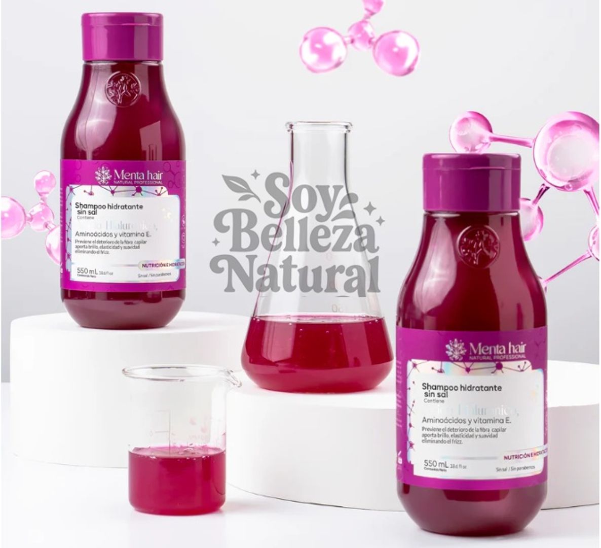 Shampoo hidratante Acido Hialuronico X550ml