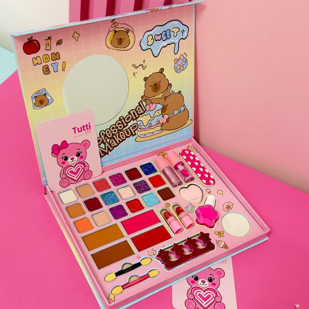 MAKEUP CAPIBARA MAQUILLAJE INFANTIL 