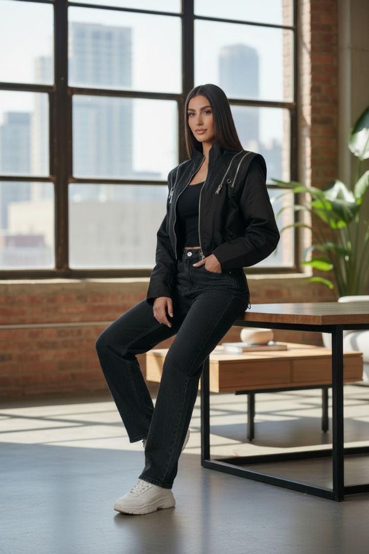 CHAQUETA CREMALLERAS CRAZ