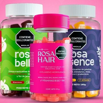 Kit Gomitas Rosa latinas - imagen 1