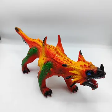 DINOSAURIO EN CAUCHO  - imagen 1