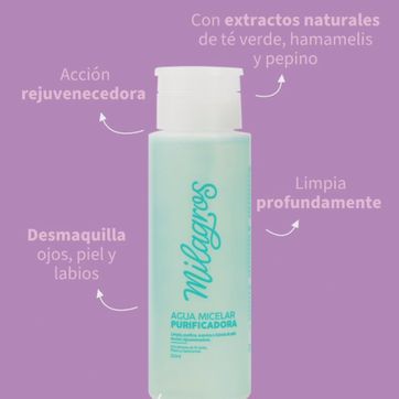 Agua micelar milagros  - imagen 1