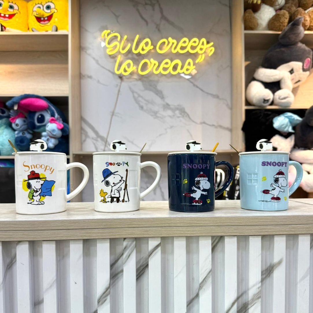 MUG SNNOPY RELIEVE VENTANA