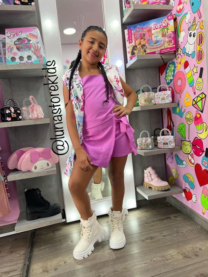 CONJUNTO TRIO DE SHORT