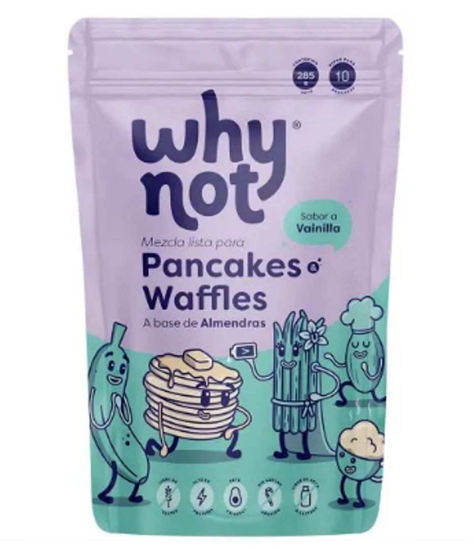 MEZCLA ALMENDRA PANCAKES Y WAFFLES SABOR VAINILLA PARANICE