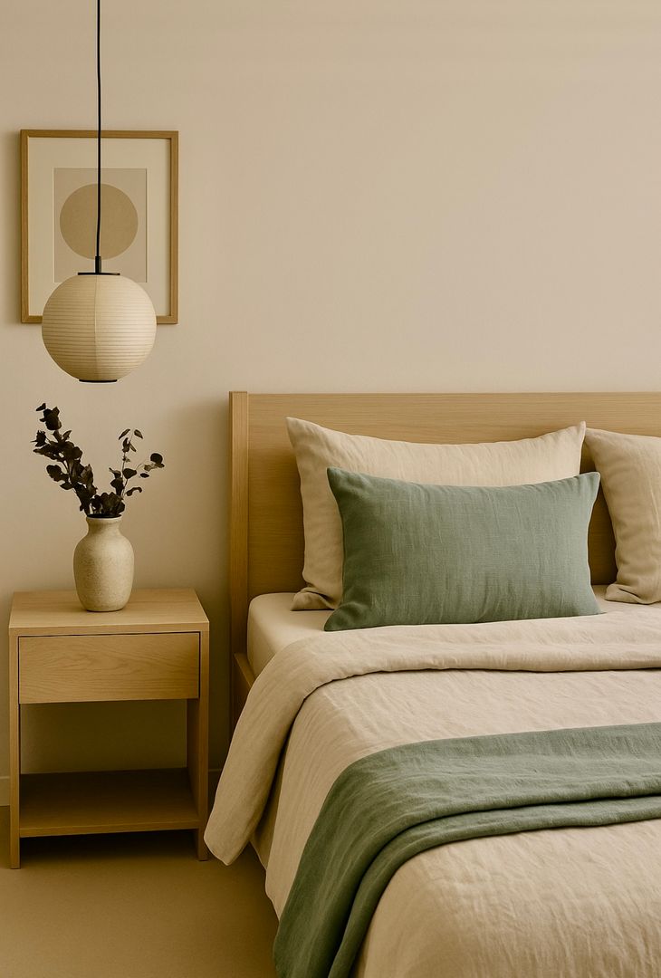 Almohadón Verde Grisáceo 