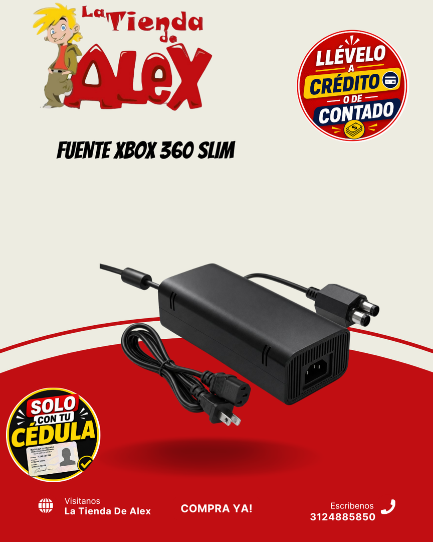 FUENTE XBOX 360 SLIM